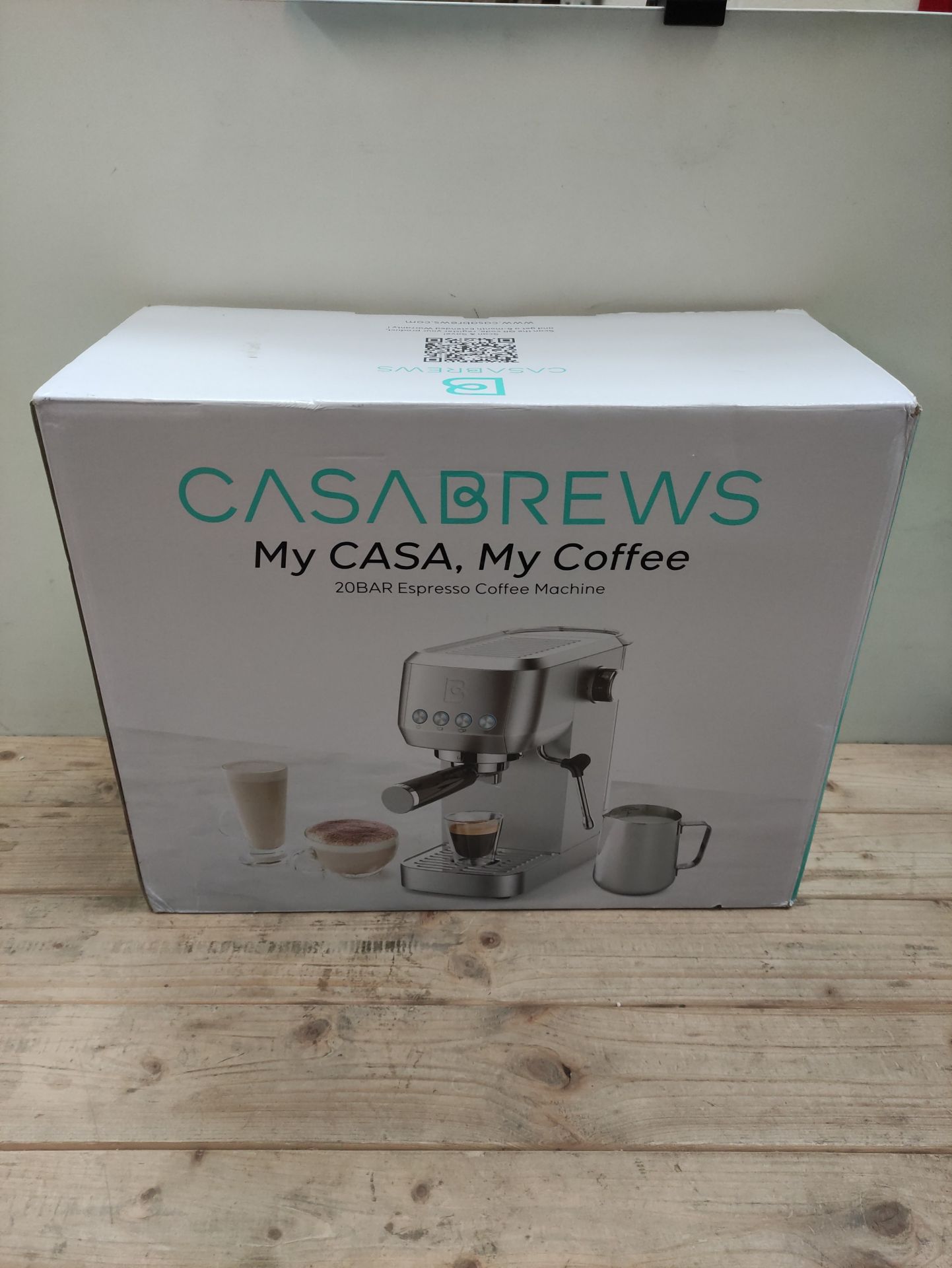 RRP £148.40 CASABREWS 20 Bar Coffee Machine - Image 3 of 4