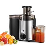 RRP £42.70 Juicer FOHERE Juicer Machines Vegetable and Fruit