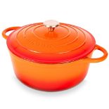 RRP £57.07 Cast Iron Dutch Oven with Lid Non-Stick Ovenproof