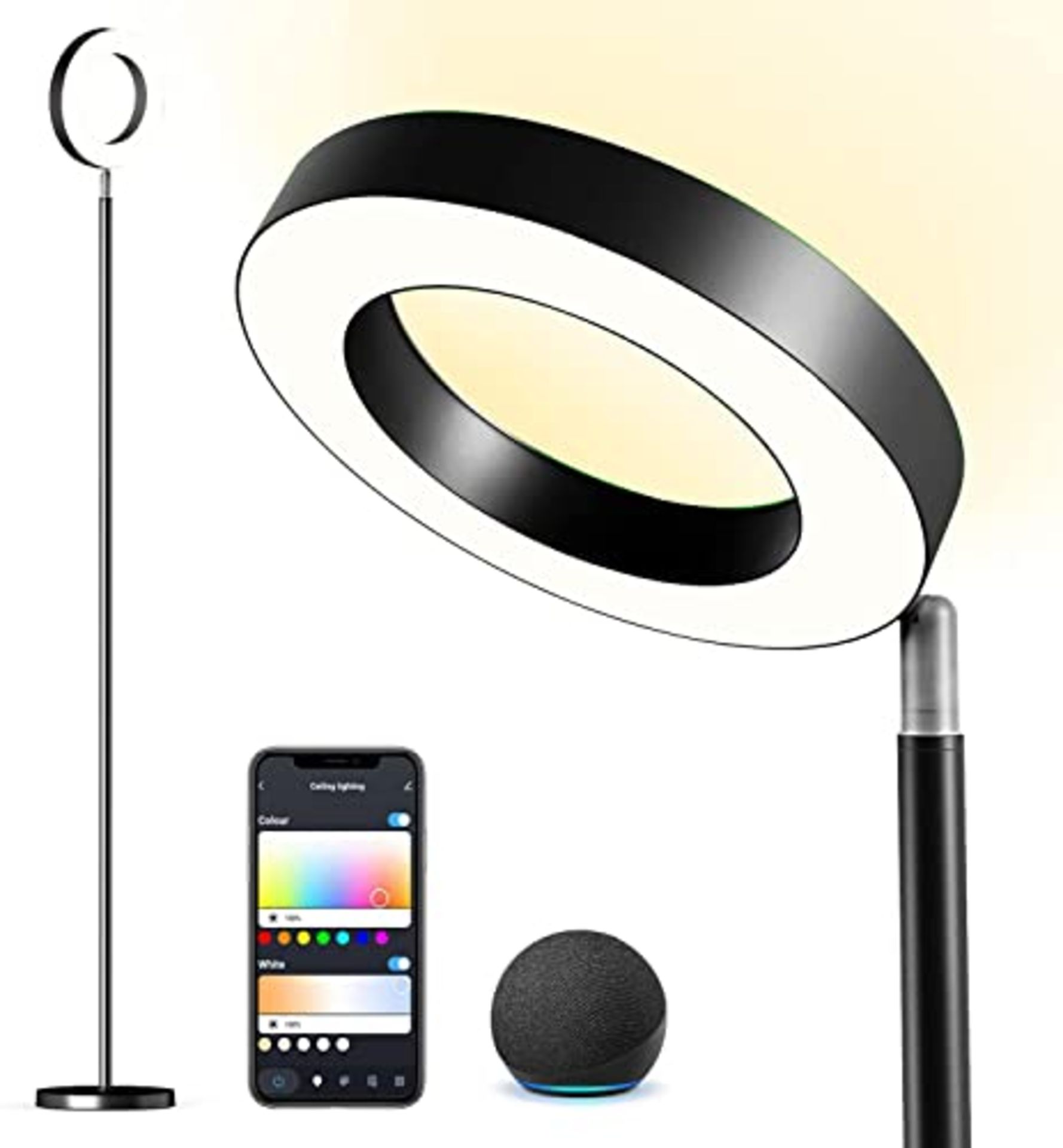 RRP £100.49 SUNTHIN Smart Floor Lamp