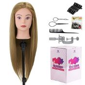 RRP £37.77 71cm hairdressing Head