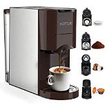 RRP £122.62 KOTLIE Espresso 4in1 Coffee Machine for Nespresso Original/Dolce