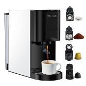 RRP £135.27 KOTLIE Espresso 4in1 Coffee Machine for Nespresso Original/Dolce