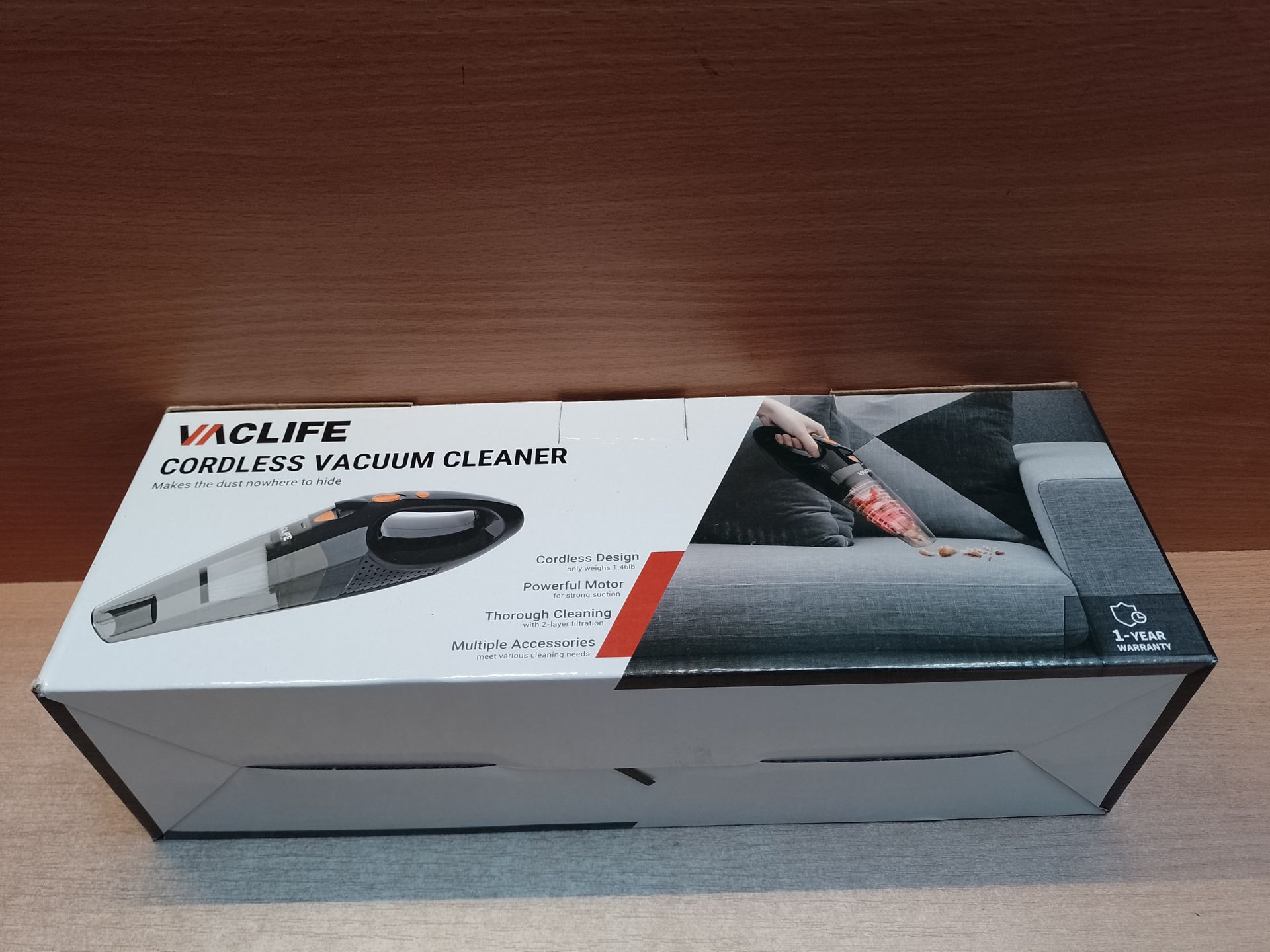 RRP £44.65 VacLife Handheld Vacuum - Image 2 of 2