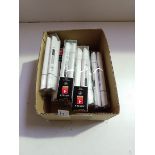 Total, Lot Consisting of 11 Assorted Marker Pens - See Description.