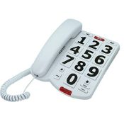 RRP £33.49 TelPal Corded Big Button Phone for Seniors Home