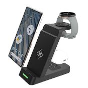 RRP £44.53 Aimtel 3 in 1 Wireless Charger Stand Compatible for