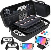 RRP £23.44 HEYSTOP Switch Case/Switch OLED Case Accessories Compatible