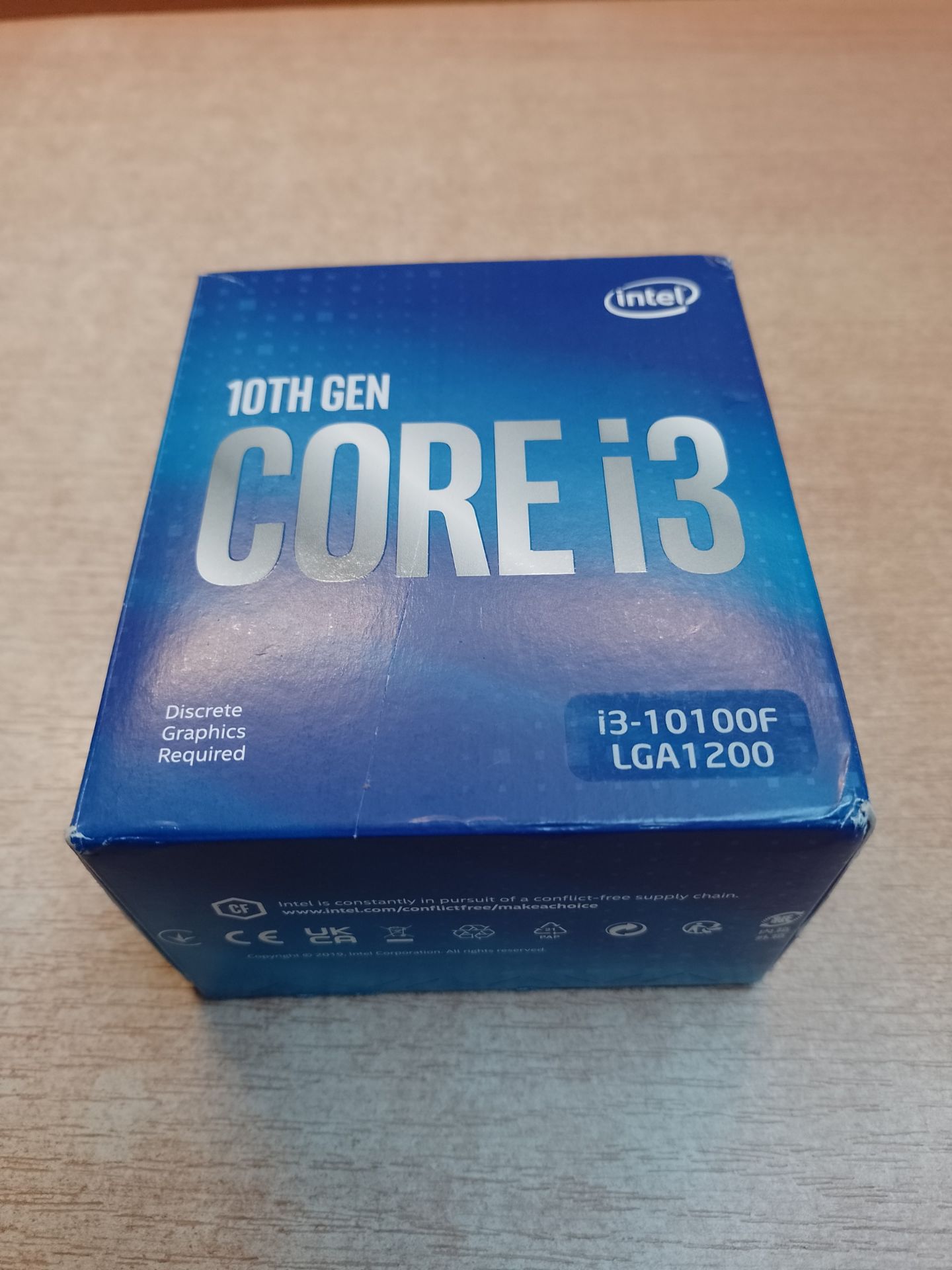 RRP £97.02 Intel Core i3-10100 Desktop Processor 4 Cores up to 4.3 GHz LGA1200 - Image 2 of 2