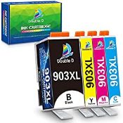 RRP £29.02 DOUBLE D Upgraded 903XL Ink Cartridges Replacement for 903XL 903 Ink