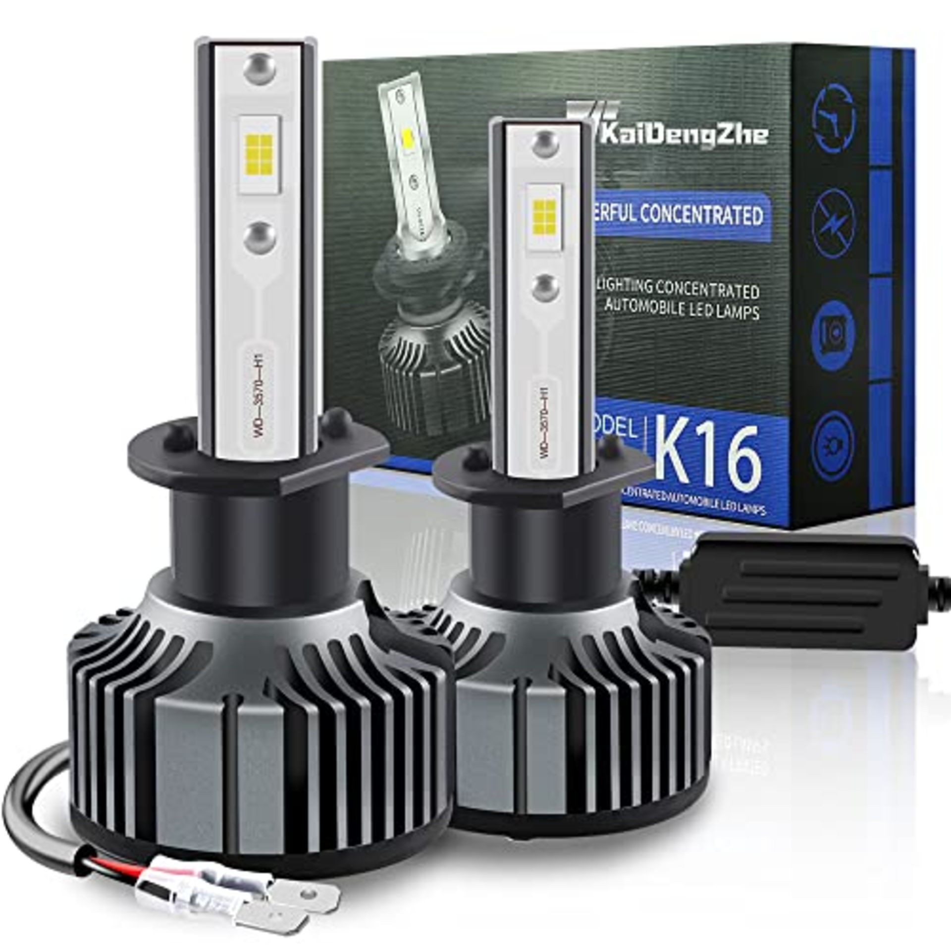 RRP £28.76 KaiDengZhe H1 Led Headlight Bulb Conversion Kit 6500K