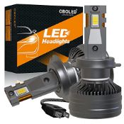 RRP £36.81 OBOLED H7 LED Headlight Bulbs CANBUS Error Free 110W