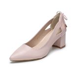 RRP £36.80 Women Court Shoes Matte Wedding Shoes Wide Fits Pumps Pinky 5