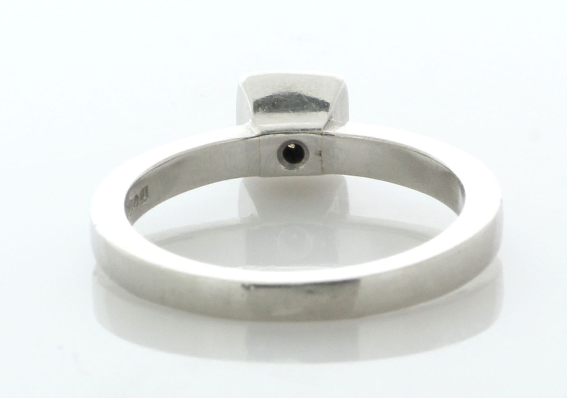 Platinum Single Stone Princess Cut Diamond Ring 0.40 Carats - Valued By AGI £3,325.00 - One princess - Image 4 of 5