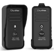 RRP £65.06 ChunHee Wireless Intercom Doorbell Chime for Home