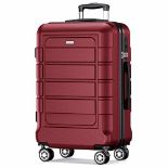 RRP £109.83 SHOWKOO Suitcase Large 28-Inch Expandable PC+ABS Hard