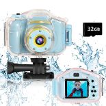 RRP £33.49 Agoigo Upgrade Kids Waterproof Camera