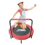 RRP £39.89 Think Gizmos Springless Trampoline with Safety Bar