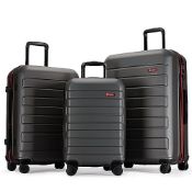 RRP £137.41 GinzaTravel Luggage Set of 3