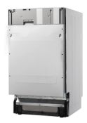 RRP £285.40 White Knight Slimline Fully Integrated Dishwasher 45cm 450mm BI4552