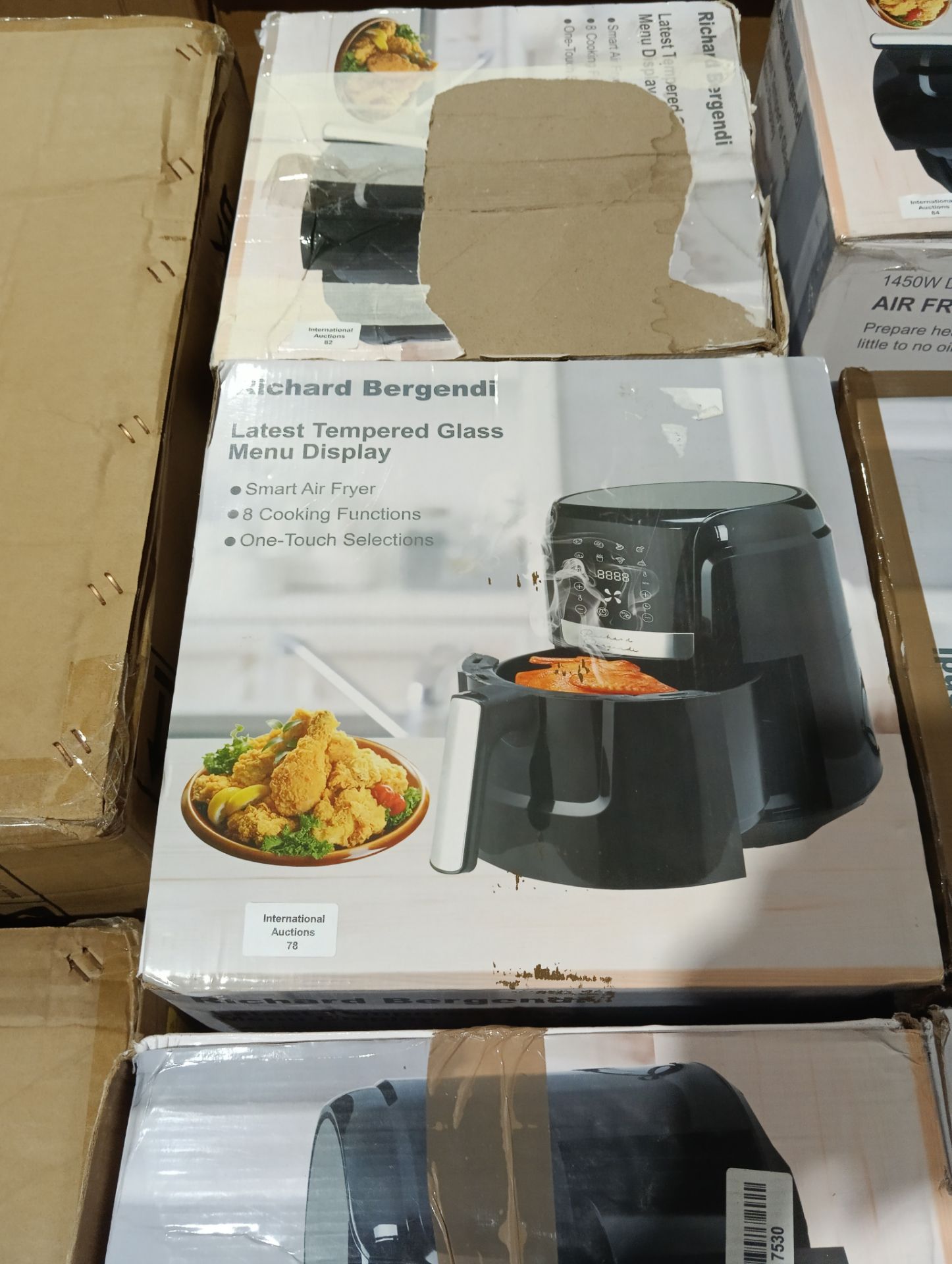 RRP £51.36 Richard Bergendi Air Fryer with 8 Presets Cooking Mode - Image 2 of 2