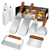 RRP £25.10 MAIKEHIGH Grill Griddle Accessories Kit