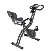 RRP £194.07 Folding Exercise Bike with 10-Level Adjustable Magnetic