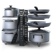 RRP £20.82 Joejis 8 Tier Pan Rack Space Saving Pot Holder