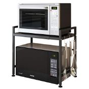 RRP £41.09 Vinteky Extendable Microwave Oven Rack Heavy Load Microwave