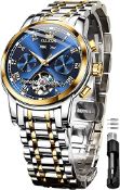 RRP £123.30 OLEVS Automatic Watch for Men Self Winding Mechanical