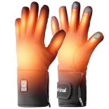 RRP £77.62 Heated Gloves Rechargeable for Men and Women