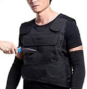 RRP £82.95 YD Body Anti Knife Stab Front and Back Proof Vest Concealed