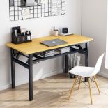 RRP £71.91 Insputer Folding Desk Home Office Furniture Study Desk
