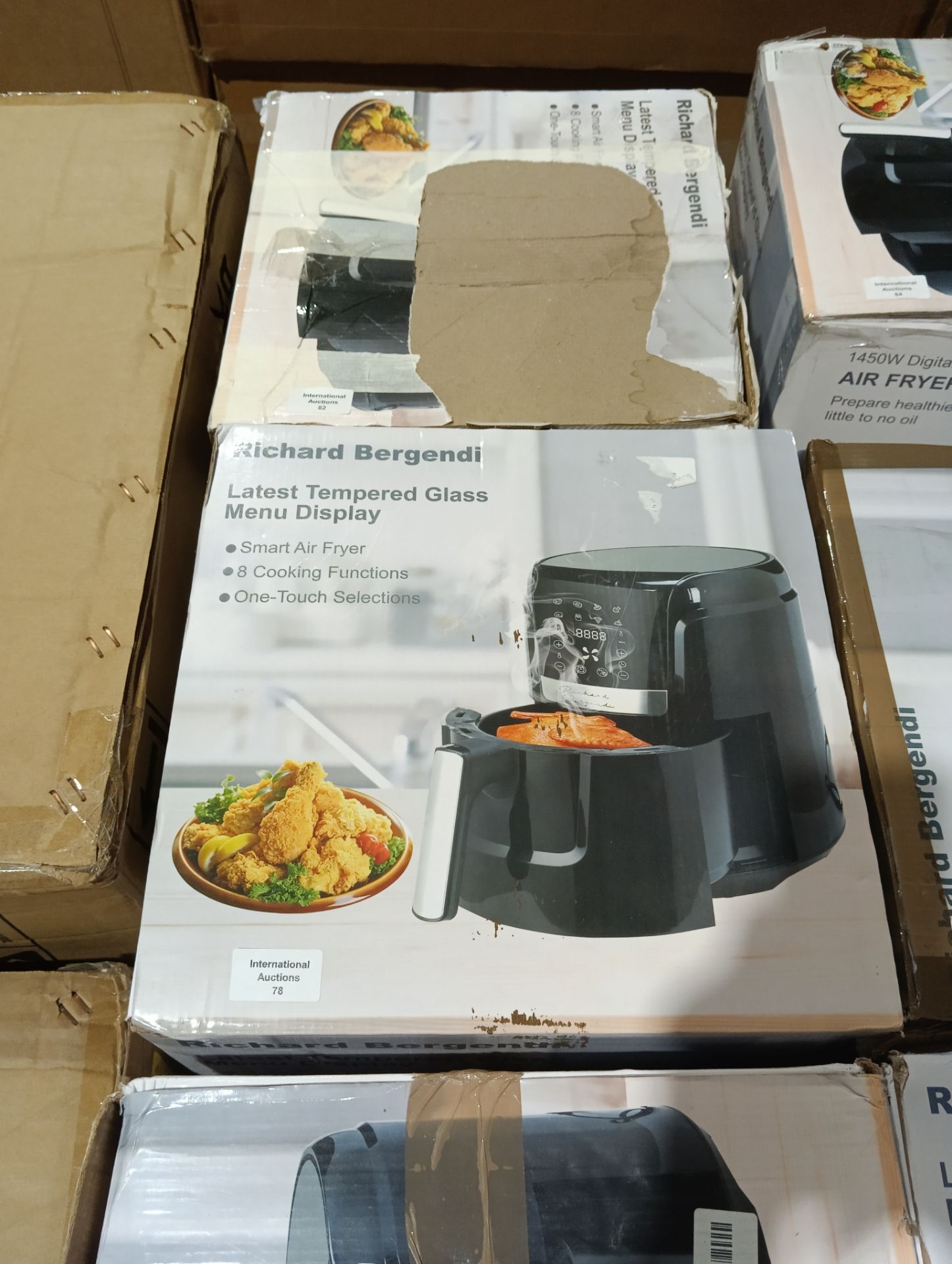 RRP £51.36 Richard Bergendi Air Fryer with 8 Presets Cooking Mode - Image 2 of 2