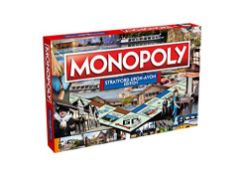 RRP £18.82 Winning Moves Stratford Upon Avon Monopoly Board Game
