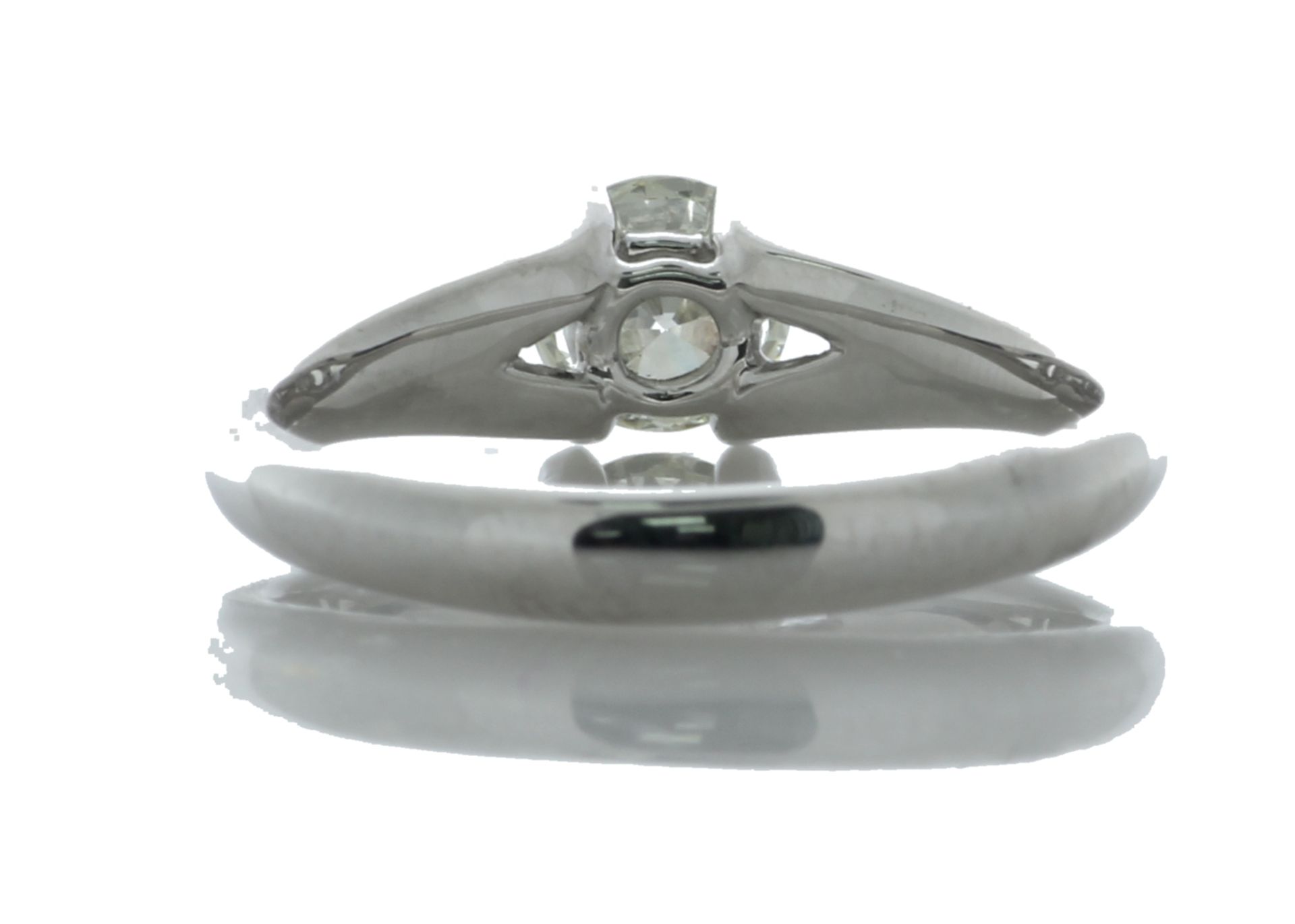 18ct White Gold Single Stone Prong Set Diamond Ring 0.71 Carats - Valued By GIE £13,130.00 - A - Image 3 of 5