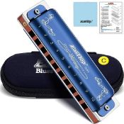 RRP £26.41 East Top Blues Harmonica in C