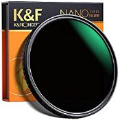 RRP £59.35 K&F Concept 67mm Variable ND Filter ND8-128 Adjustable