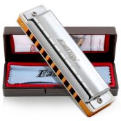 RRP £32.99 East top Blues Diatonic Harmonica C Key