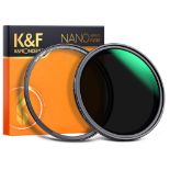 RRP £94.75 K&F Concept 77mm Magnetic Variable ND8-ND128 Filter