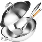 RRP £62.35 Willow & Everett Wok Pan