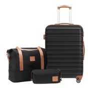 RRP £102.74 COOLIFE Suitcase Trolley Carry On Hand Cabin Luggage