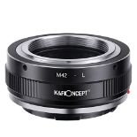 RRP £31.54 K&F Concept M42 to L Mount Adapter