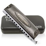 RRP £45.84 East top Forerunner Chromatic Harmonica 12 Holes 48