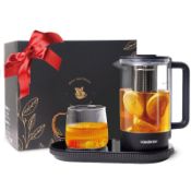 RRP £79.90 Electric Tea Kettle with Infuser and Warmer