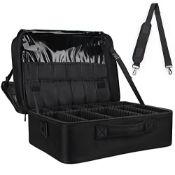 RRP £100.49 Relavel Extra Large Makeup Bag Travel Makeup Train