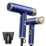 RRP £98.63 YAPOY Hair Dryer Professional Fast Drying Negative Ionic Blow Dryer with 110