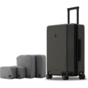 RRP £154.36 LEVEL8 Suitcase Hand Luggage Carry-on with 4Pcs Organizer Set