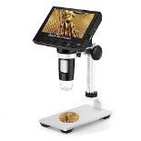 RRP £52.69 Ninyoon DM4 Digital Microscope with 4.3inch LCD Screen