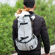 RRP £42.22 1-25KG Dog Carrier Bag with Drawstring Head Out Design